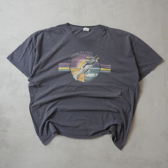 Fruit of the Loom Other - Pink Floyd Wish You Were Here Graphic T-Shirt Mens 3XL Fruit of the Loom Gray